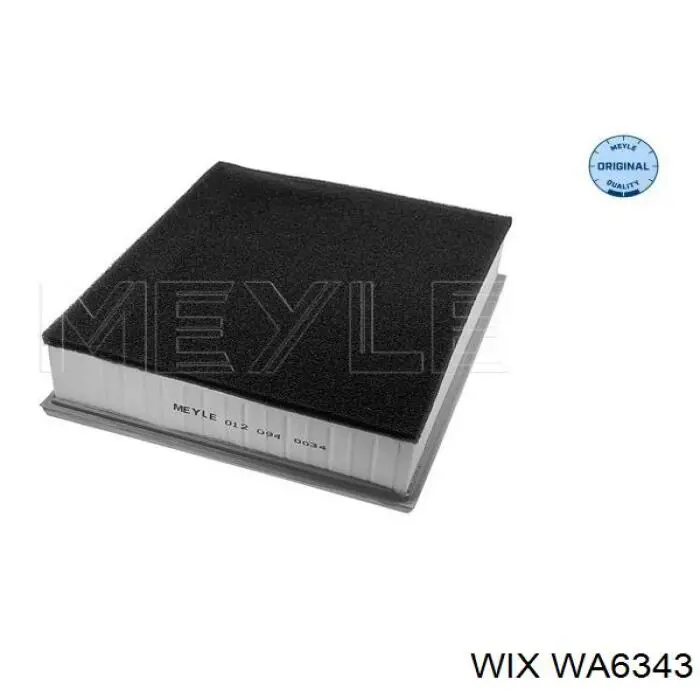 El filtro de aire WIX WA6343 precio, desde 18,45 EUR