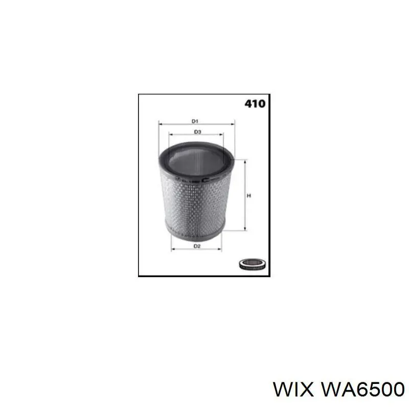 Filtro aire WIX WA6500
