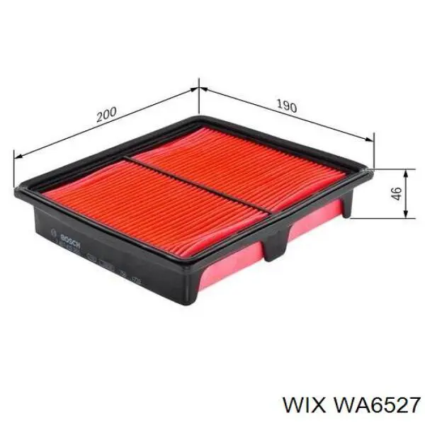Filtro aire WIX WA6527