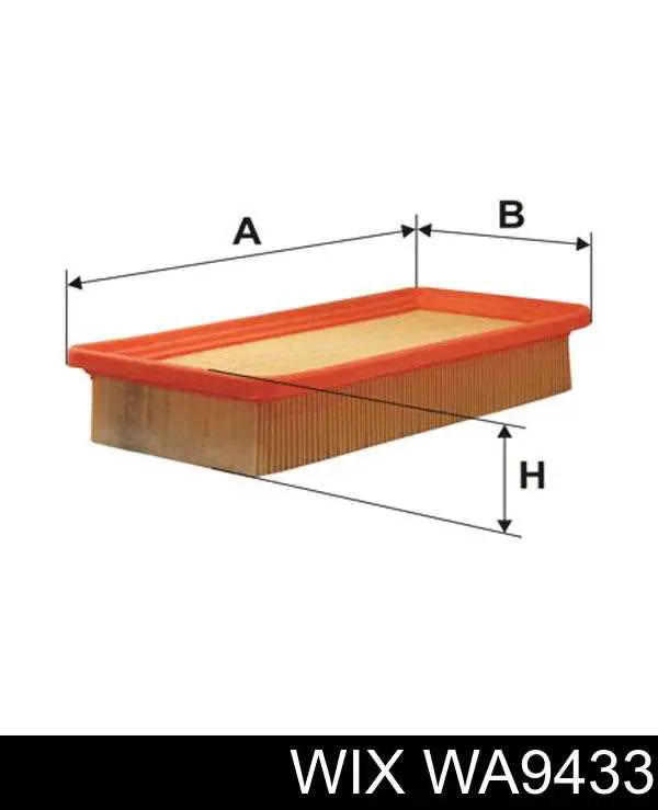Comprar WA9433 WIX Filtro de aire