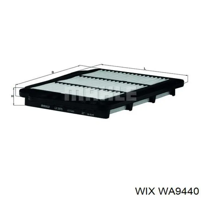 Comprar WA9440 WIX Filtro de aire