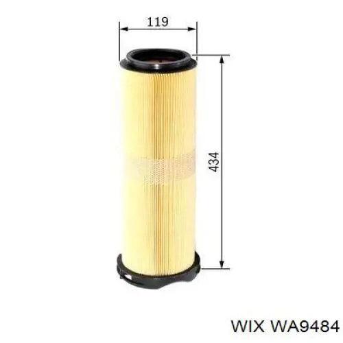 Filtro de aire WA9484 WIX