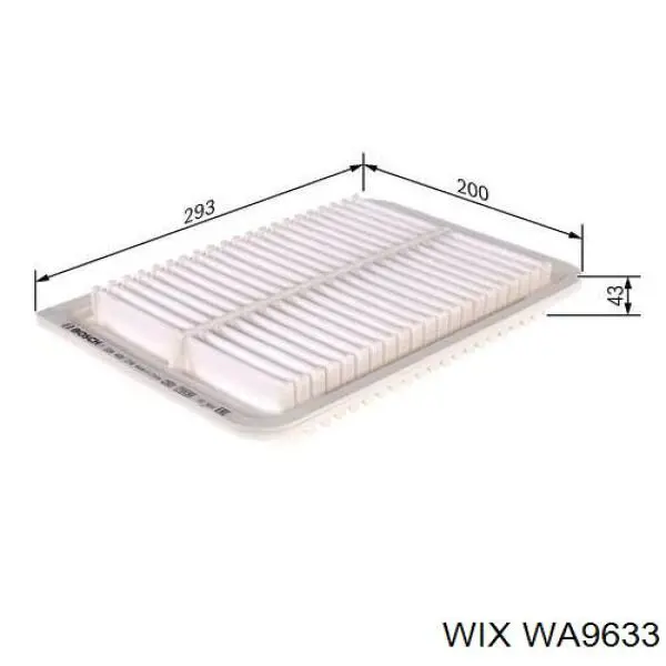El filtro de aire WIX WA9633 precio, desde 13,88 EUR