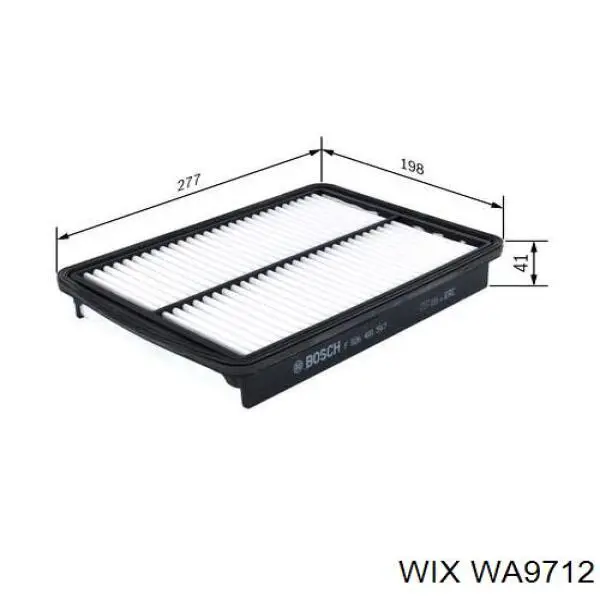 Comprar WA9712 WIX Filtro de aire