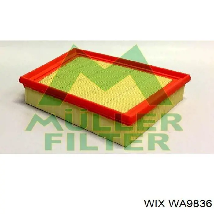 WA9836 WIX filtro de aire