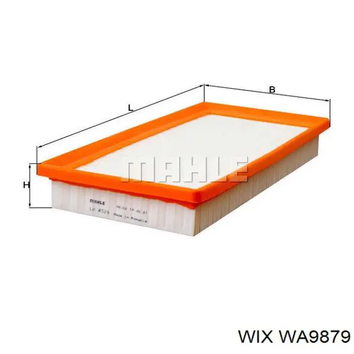 El filtro de aire WIX WA9879 precio, desde 11,58 EUR