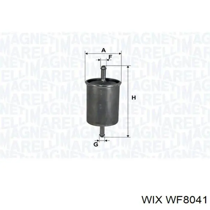 Filtro combustible WIX WF8041 precio, desde 8,61 EUR