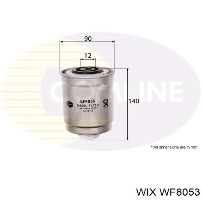 WF8053 WIX filtro combustible