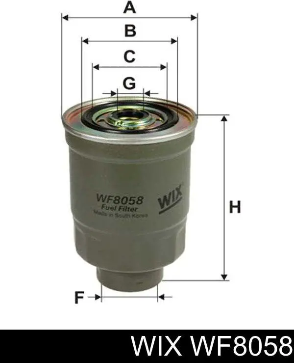 Comprar WF8058 WIX Filtro diesel
