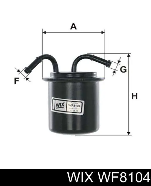 Comprar WF8104 WIX Filtro diesel