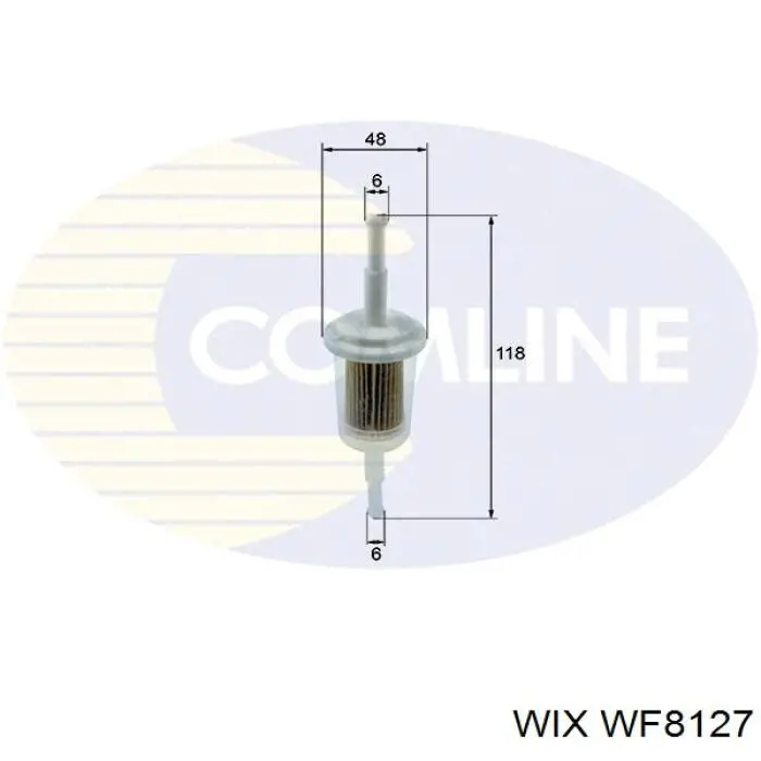 WF8127 WIX filtro combustible