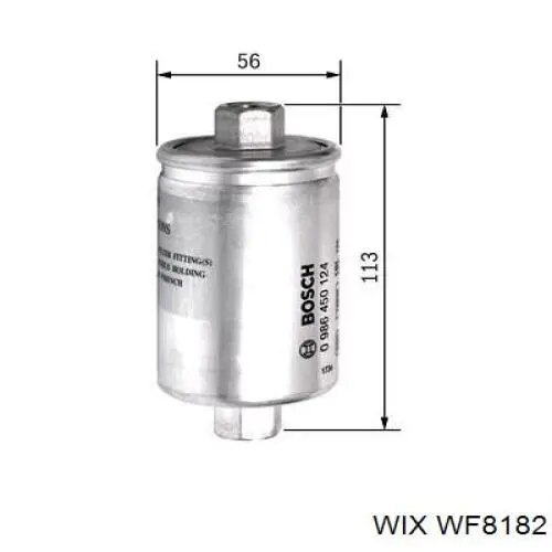 Comprar WF8182 WIX Filtro diesel