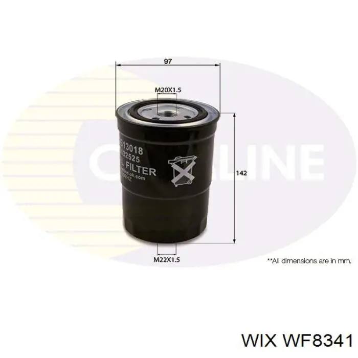 Filtro combustible WIX WF8341 precio, desde 12,64 EUR