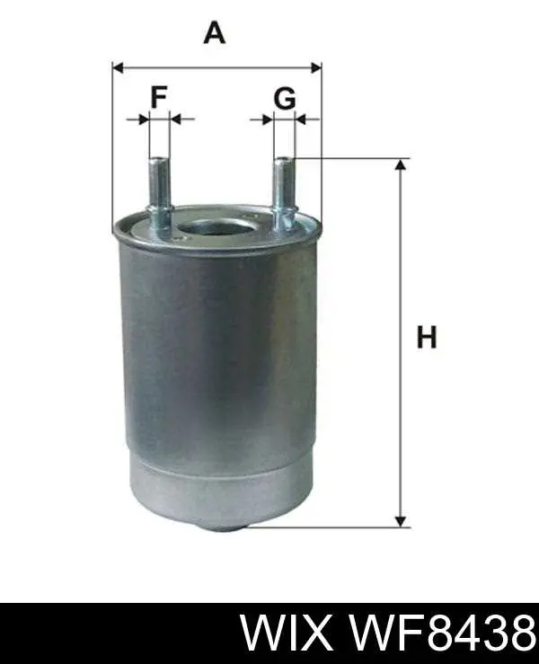 Comprar WF8438 WIX Filtro diesel