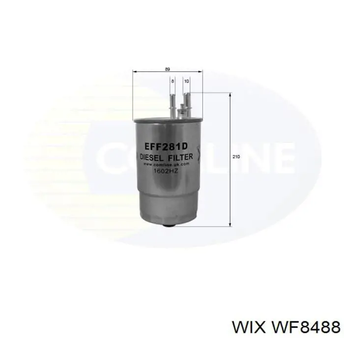 Filtro combustible WIX WF8488 precio, desde 17,97 EUR