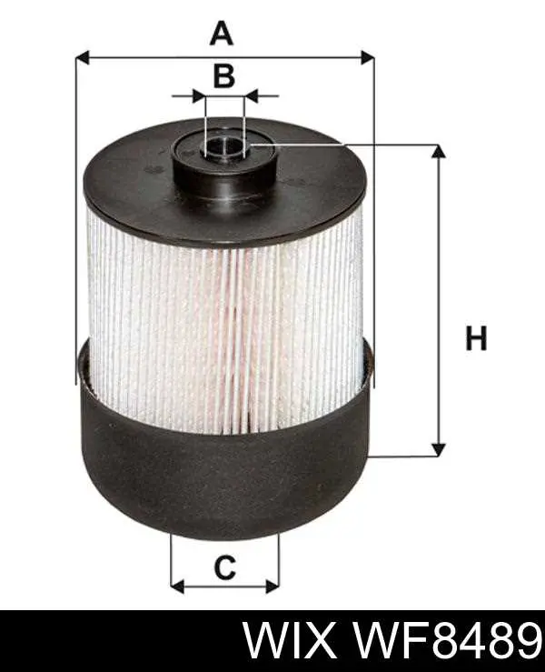 Comprar WF8489 WIX Filtro diesel