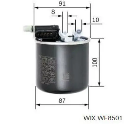 Comprar WF8501 WIX Filtro diesel