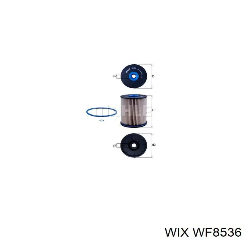 Comprar WF8536 WIX Filtro diesel