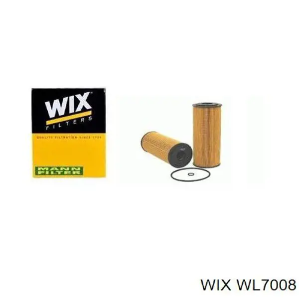 WL7008 WIX filtro de aceite