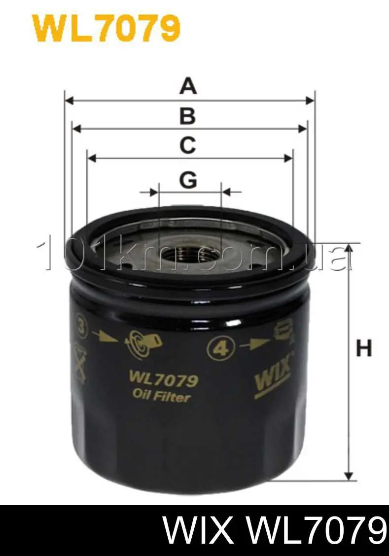 Comprar WL7079 WIX Filtros de aceite