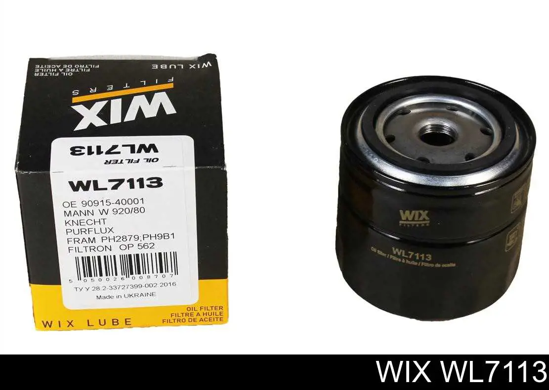 Comprar WL7113 WIX Filtros de aceite