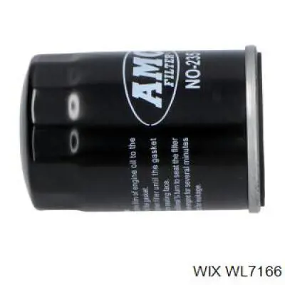 Filtro de aceite WL7166 WIX