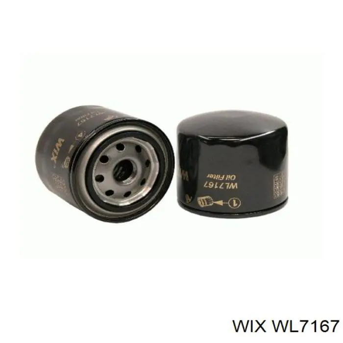 WL7167 WIX filtro de aceite