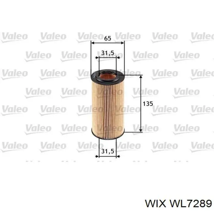 Filtro de aceite WIX WL7289 precio, desde 8,20 EUR