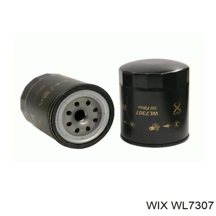 WL7307 WIX filtro de aceite