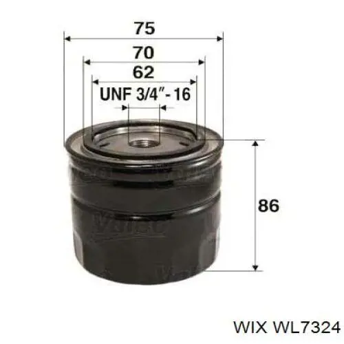 Comprar WL7324 WIX Filtros de aceite
