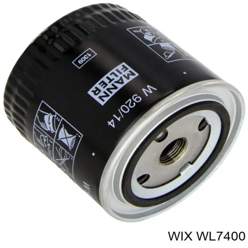 Filtro de aceite motor WIX WL7400
