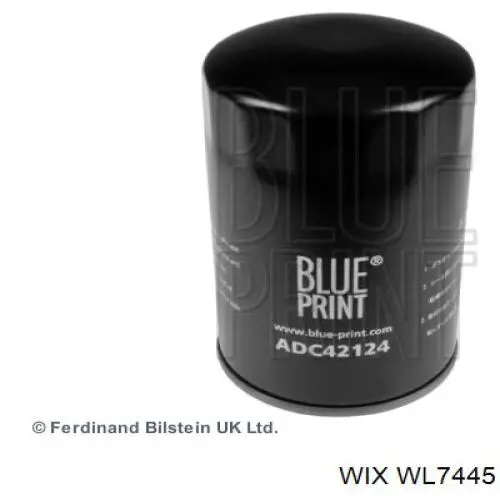 WL7445 WIX filtro de aceite