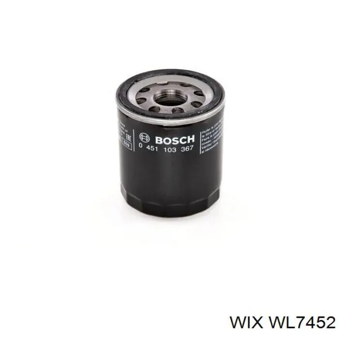 WL7452 WIX filtro de aceite