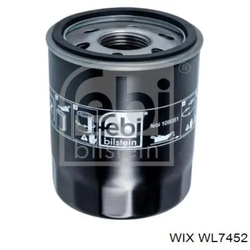 Filtro de aceite WIX WL7452 precio, desde 11,13 EUR