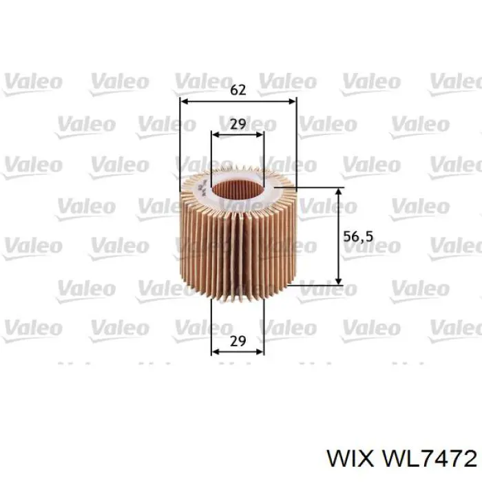 Comprar WL7472 WIX Filtros de aceite