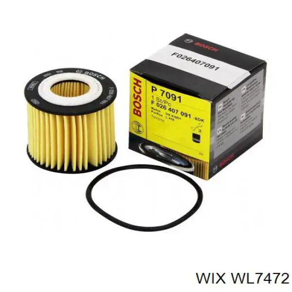 Filtro de aceite WL7472 WIX