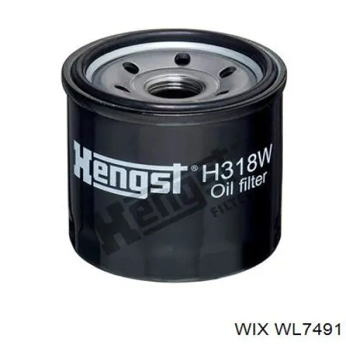 WL7491 WIX filtro de aceite