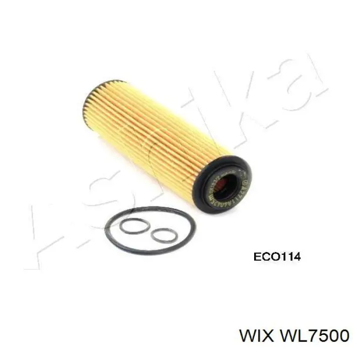 WL7500 WIX filtro de aceite