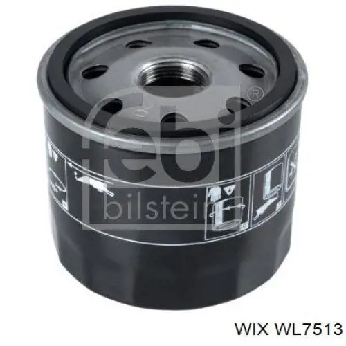 WL7513 WIX filtro de aceite