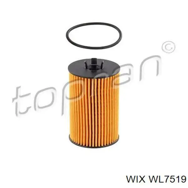 WL7519 WIX filtro de aceite