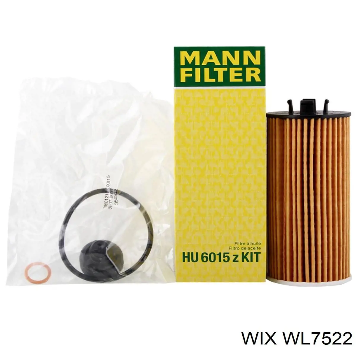 WL7522 WIX filtro de aceite