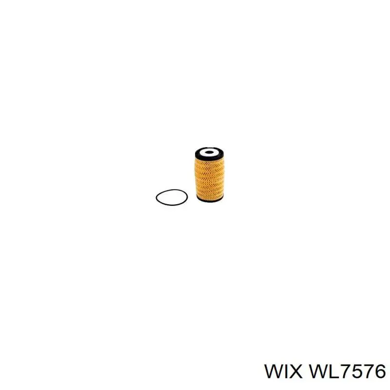WL7576 WIX filtro de aceite