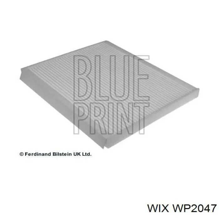 WP2047 WIX filtro habitáculo