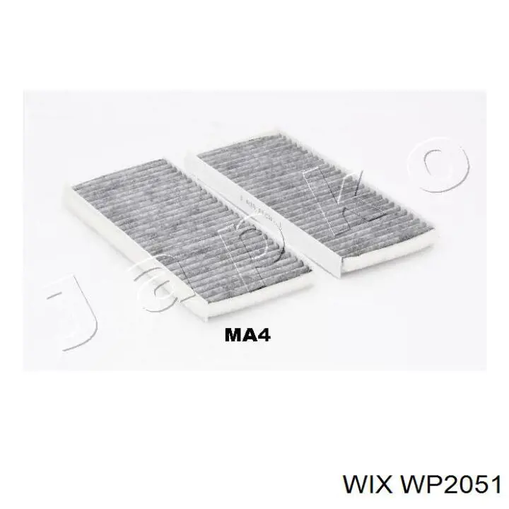 WP2051 WIX filtro habitáculo