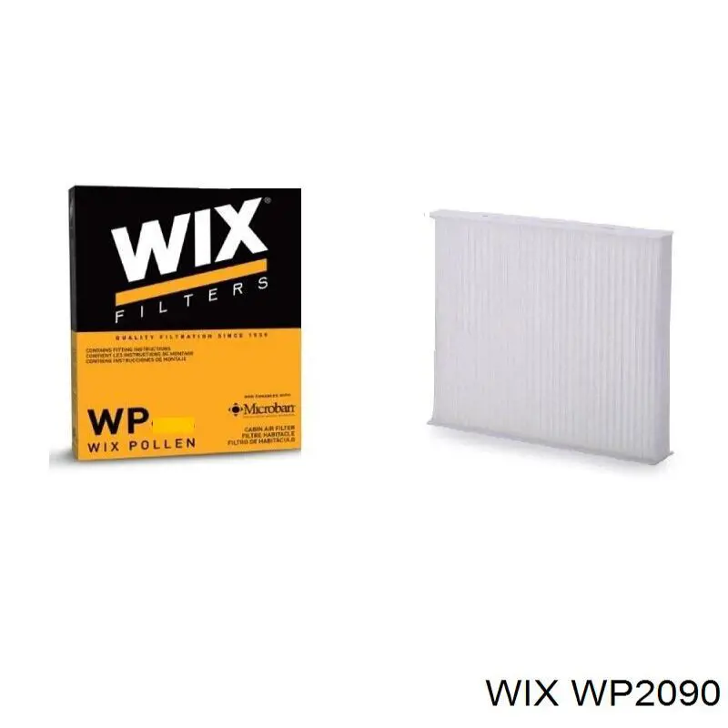 WP2090 WIX filtro habitáculo