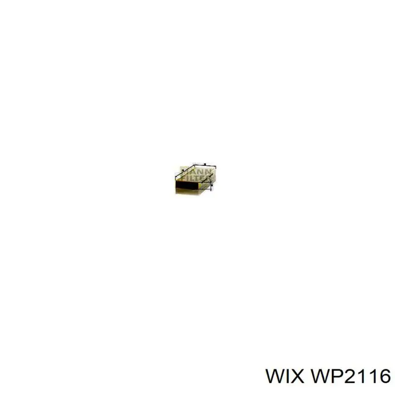 Filtro de cabina WIX WP2116 precio, desde 10,26 EUR