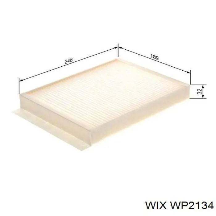 Filtro de habitáculo WP2134 WIX