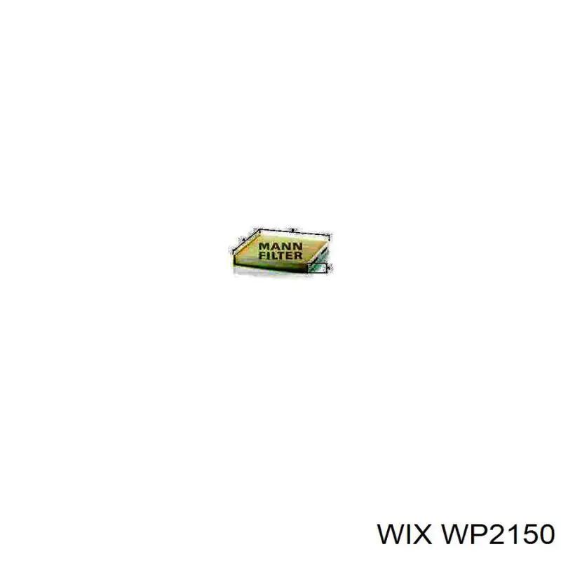 Filtro de cabina WIX WP2150 precio, desde 7,99 EUR