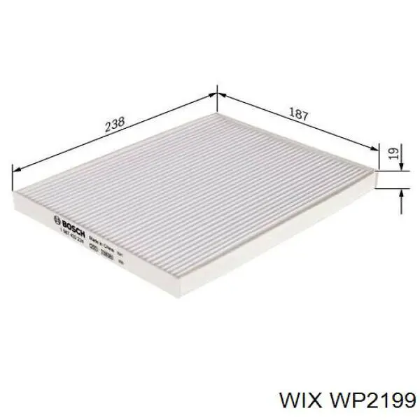 Comprar 15212504 Profit Filtro de aire del habitáculo