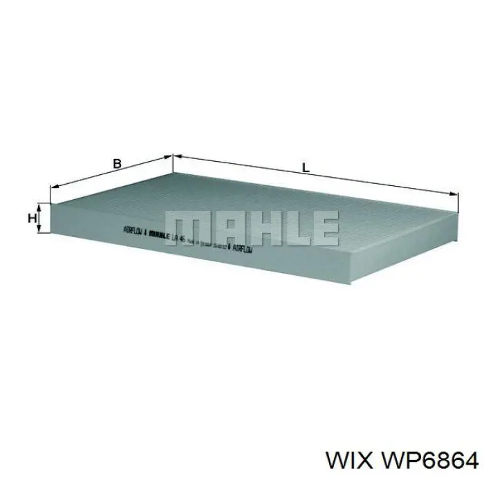 Comprar WP6864 WIX Filtro de aire del habitáculo